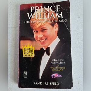 Prince William : The Boy Who Will Be King by Randi Reisfeld Book Vtg